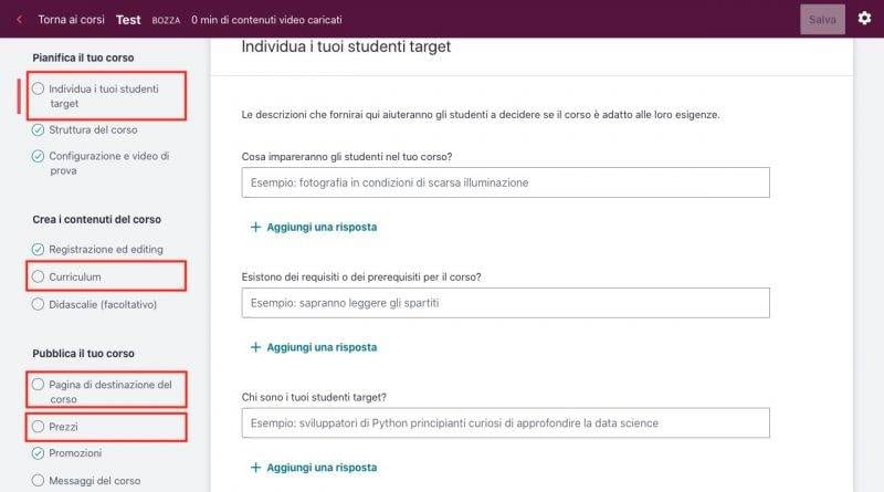 Come guadagnare con Udemy, i passaggi chiave per caricare il tuo primo corso