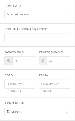 Destinatari di un contenuto su Gumroad