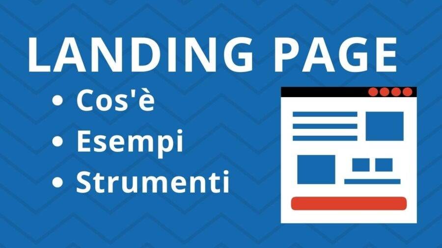 landing page